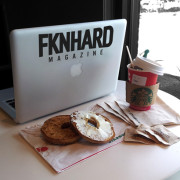 Fknhard Magazine Laptop Vinyl Decal Sticker