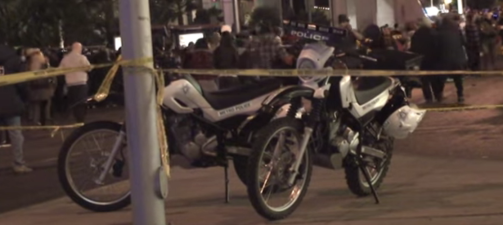 caution do not cross fknhard las vegas police department dirtbikes xt250 yamaha